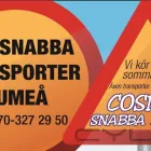 Företag 1 bild COSMOS SNABBA BUDBIL AB Taxi i Umeå AC